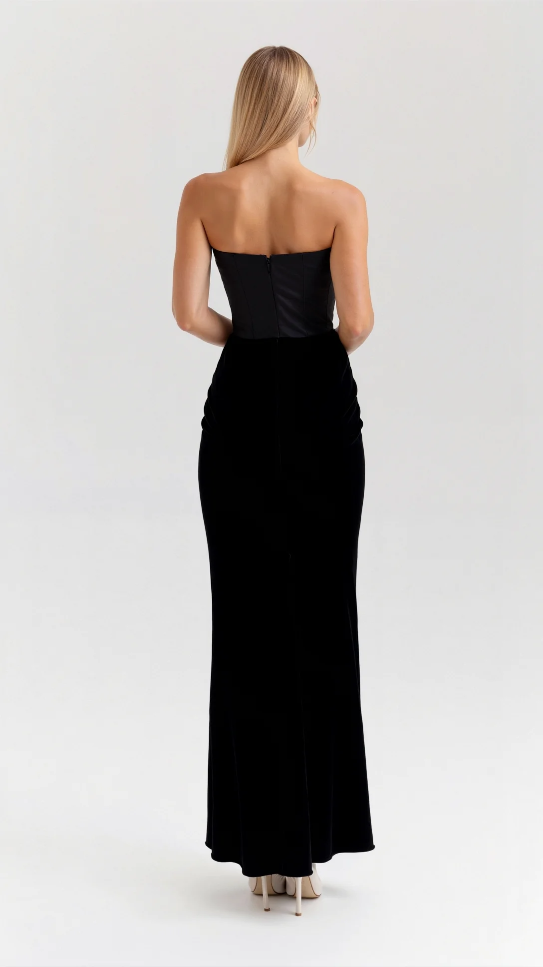 Luciana Strapless Maxi Dress - Nurns