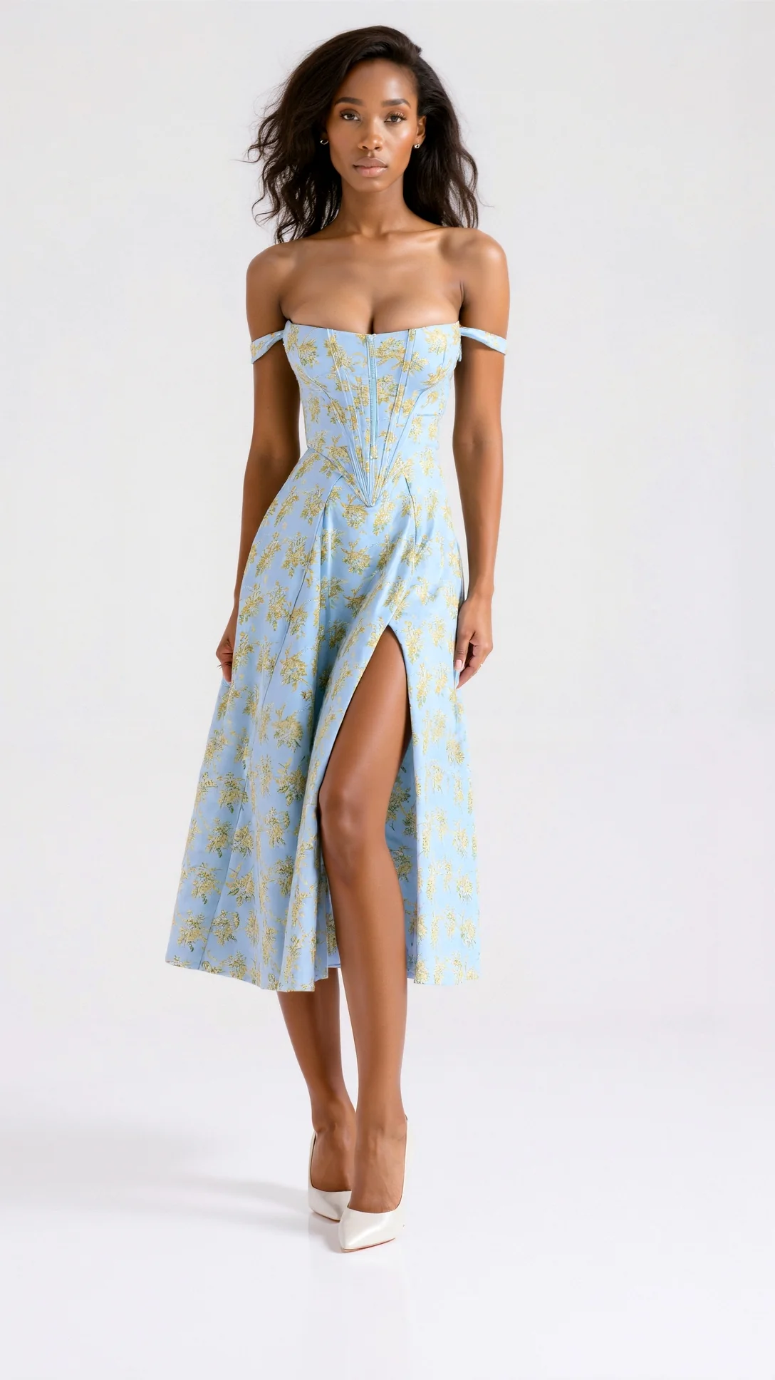 Dahlia Midi Dress - Nurns