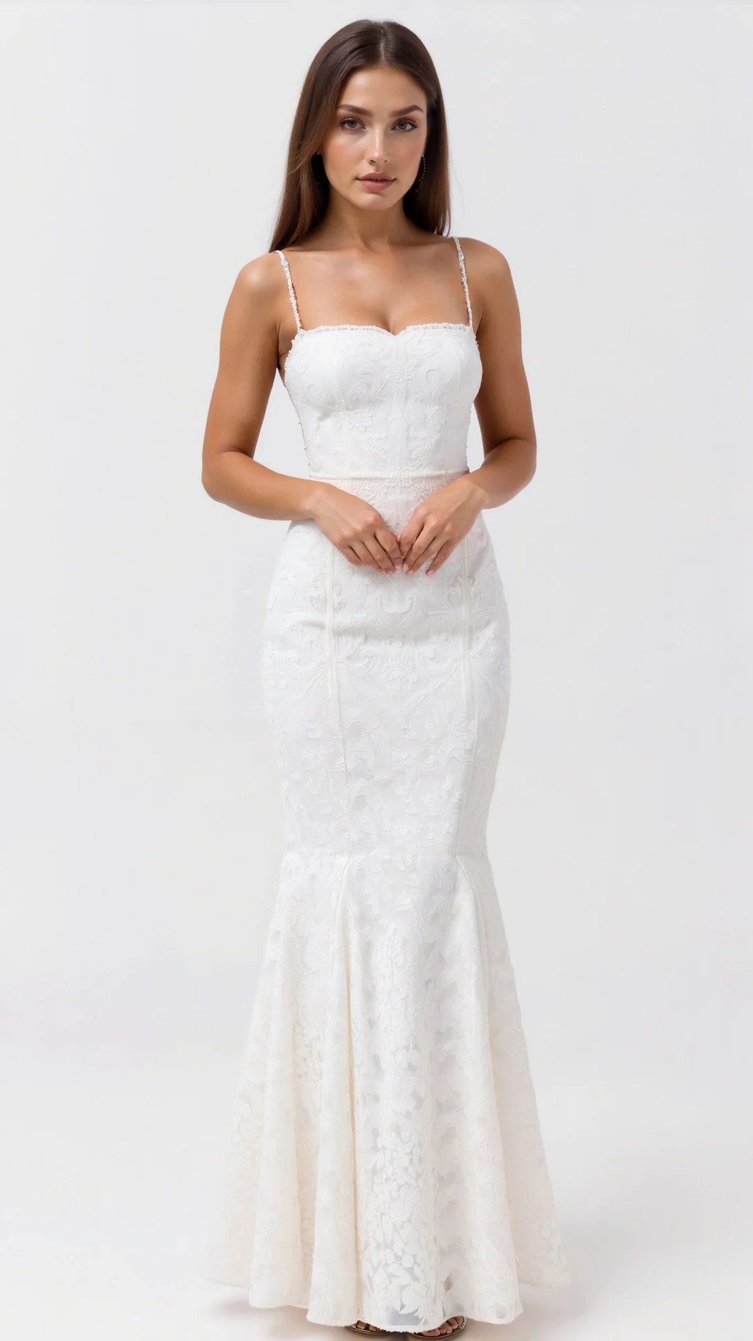 Ysolde Lace Up Maxi Dress - Nurns