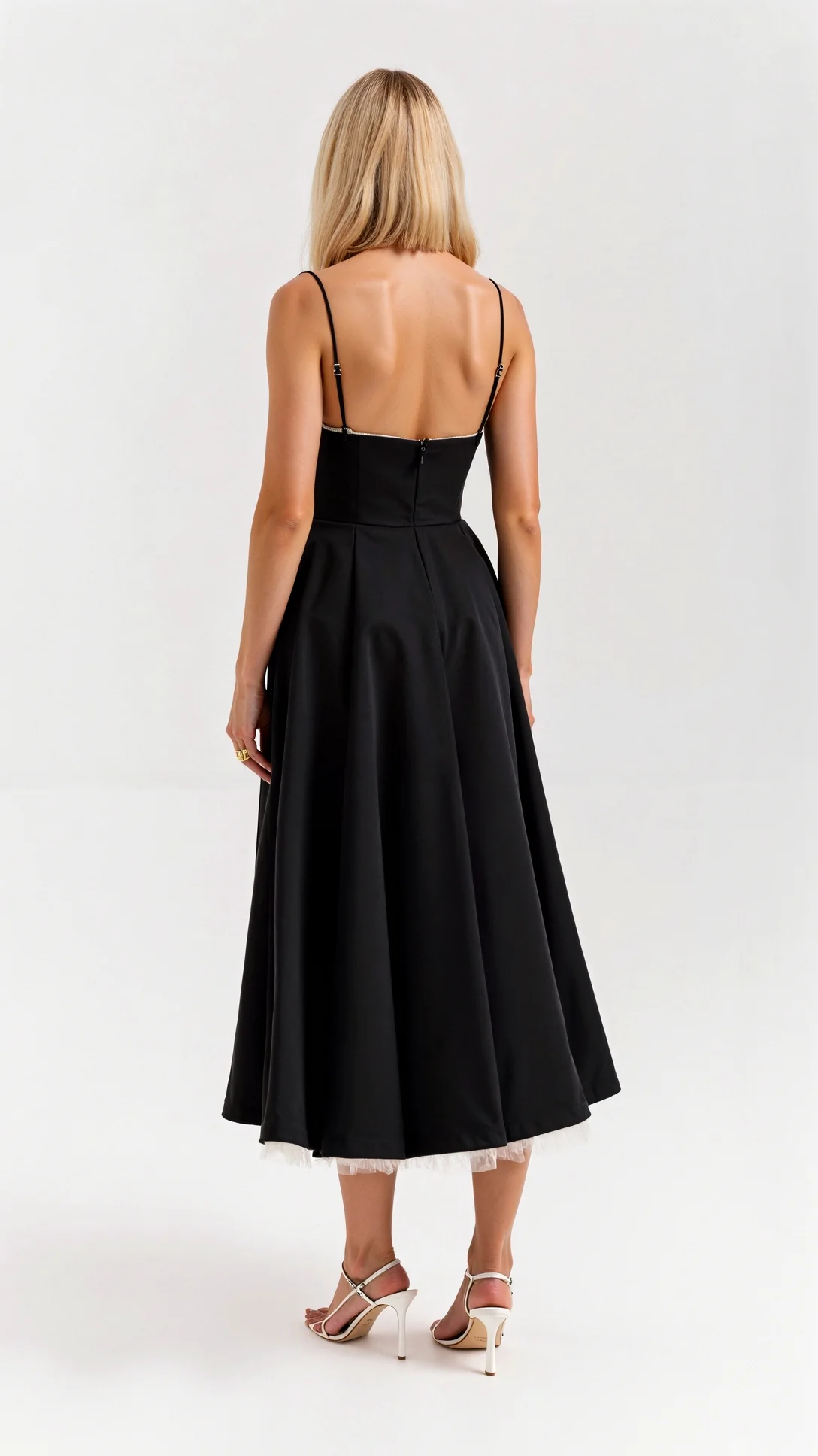 Isolde Tulle Midi Dress - Nurns
