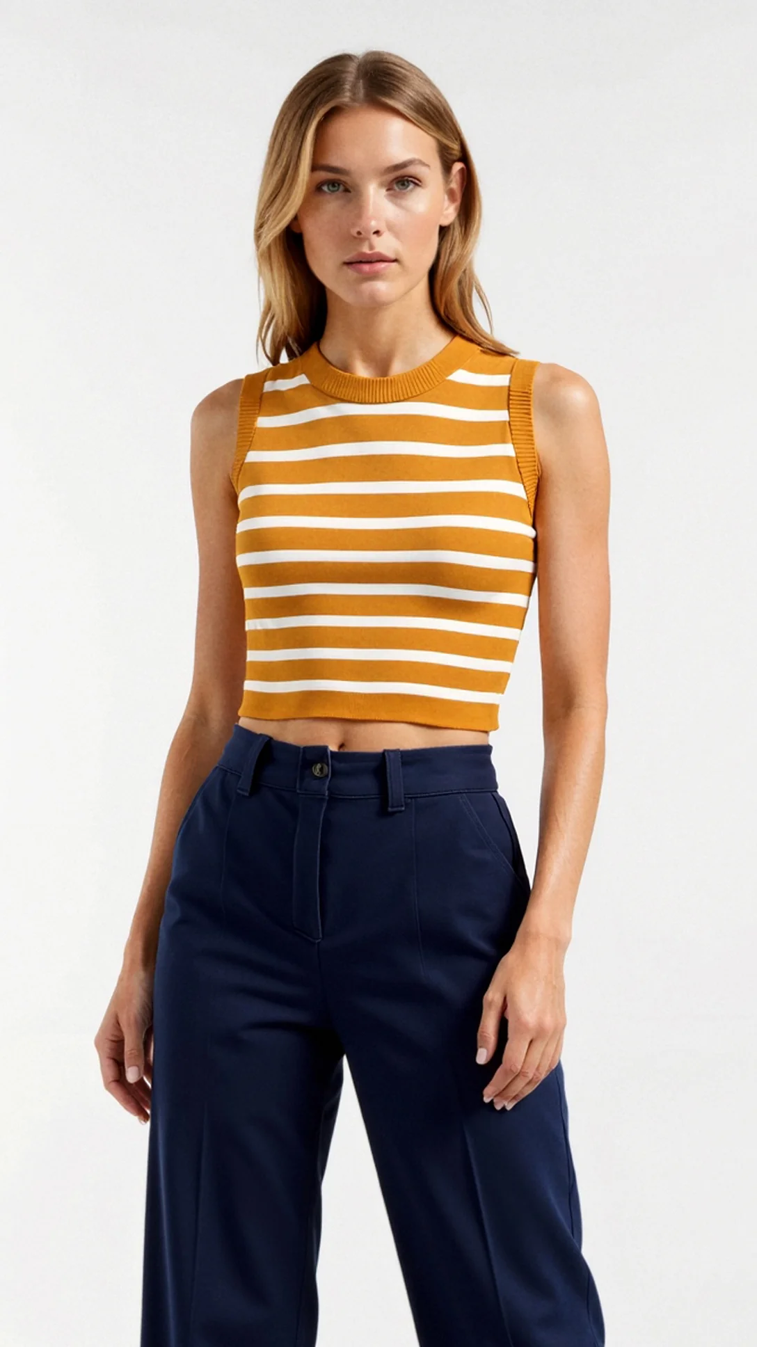 Heloise Striped Tank Top - Nurns
