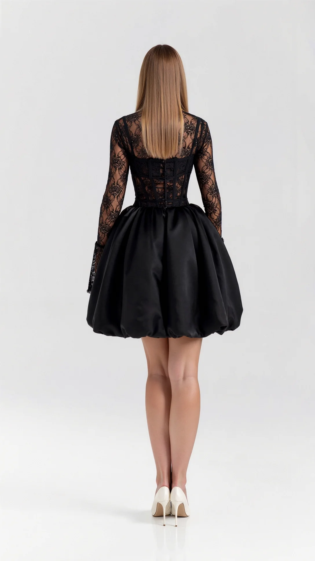 Nicolette Lace Mini Dress - Nurns