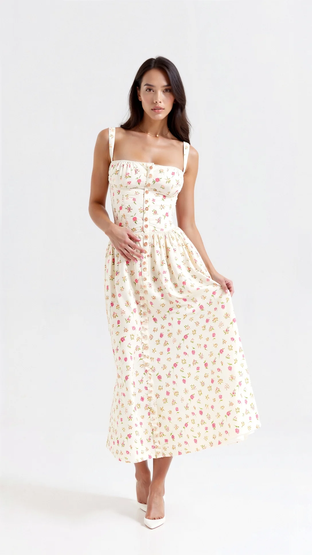 Violetta Midi Dress - Nurns