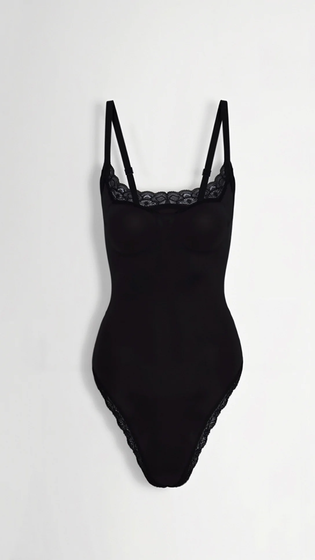 Seamless Lace Thong Bodysuit - Nurns