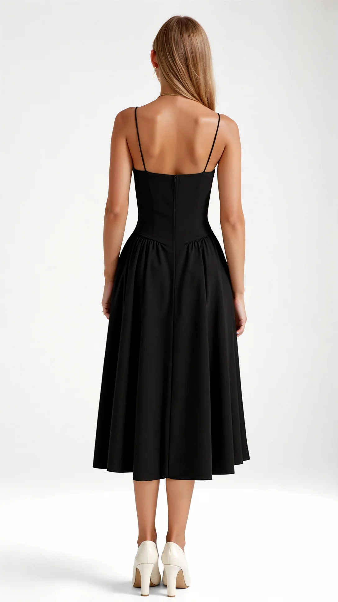 Odette Corset Midi Dress - Nurns