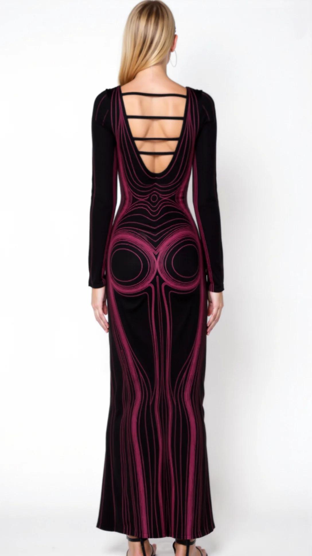 Xiomara Bodycon Maxi Dress - Nurns