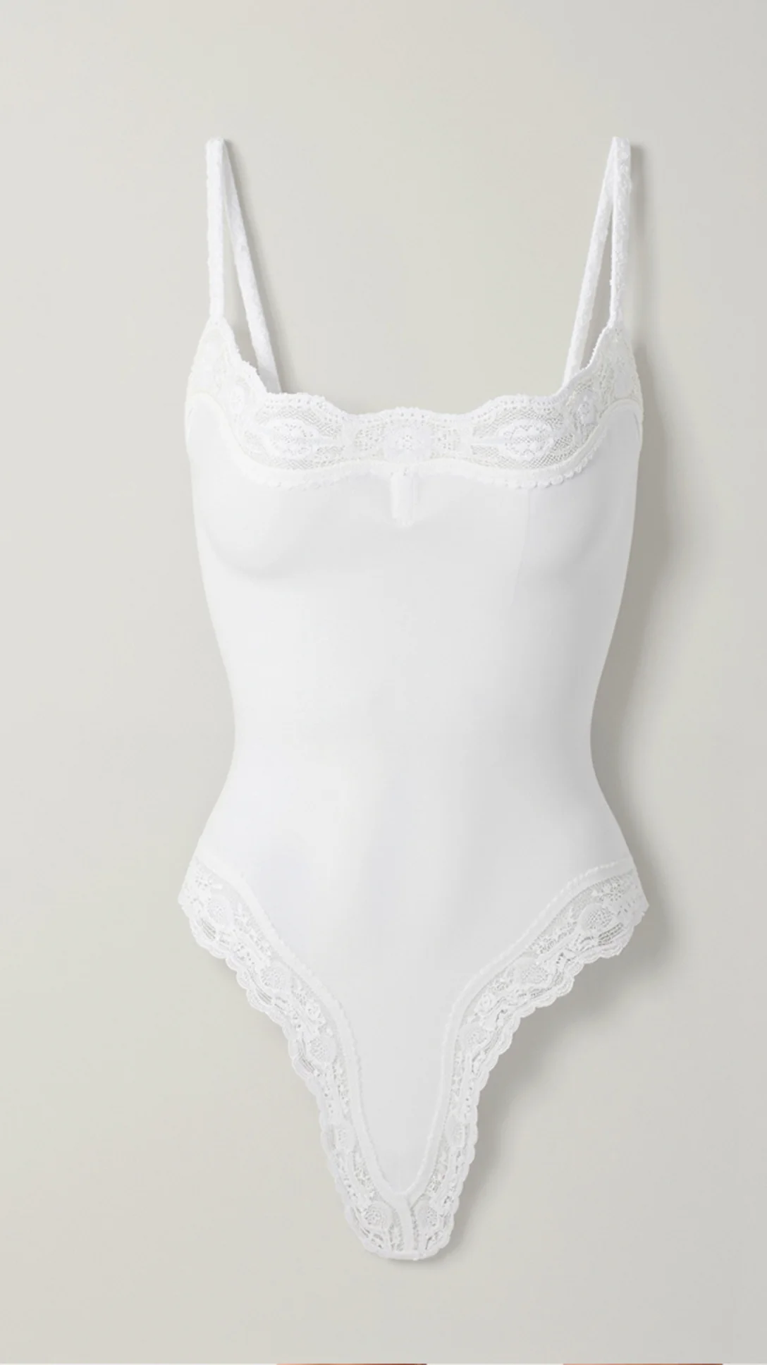 Seamless Lace Thong Bodysuit - Nurns