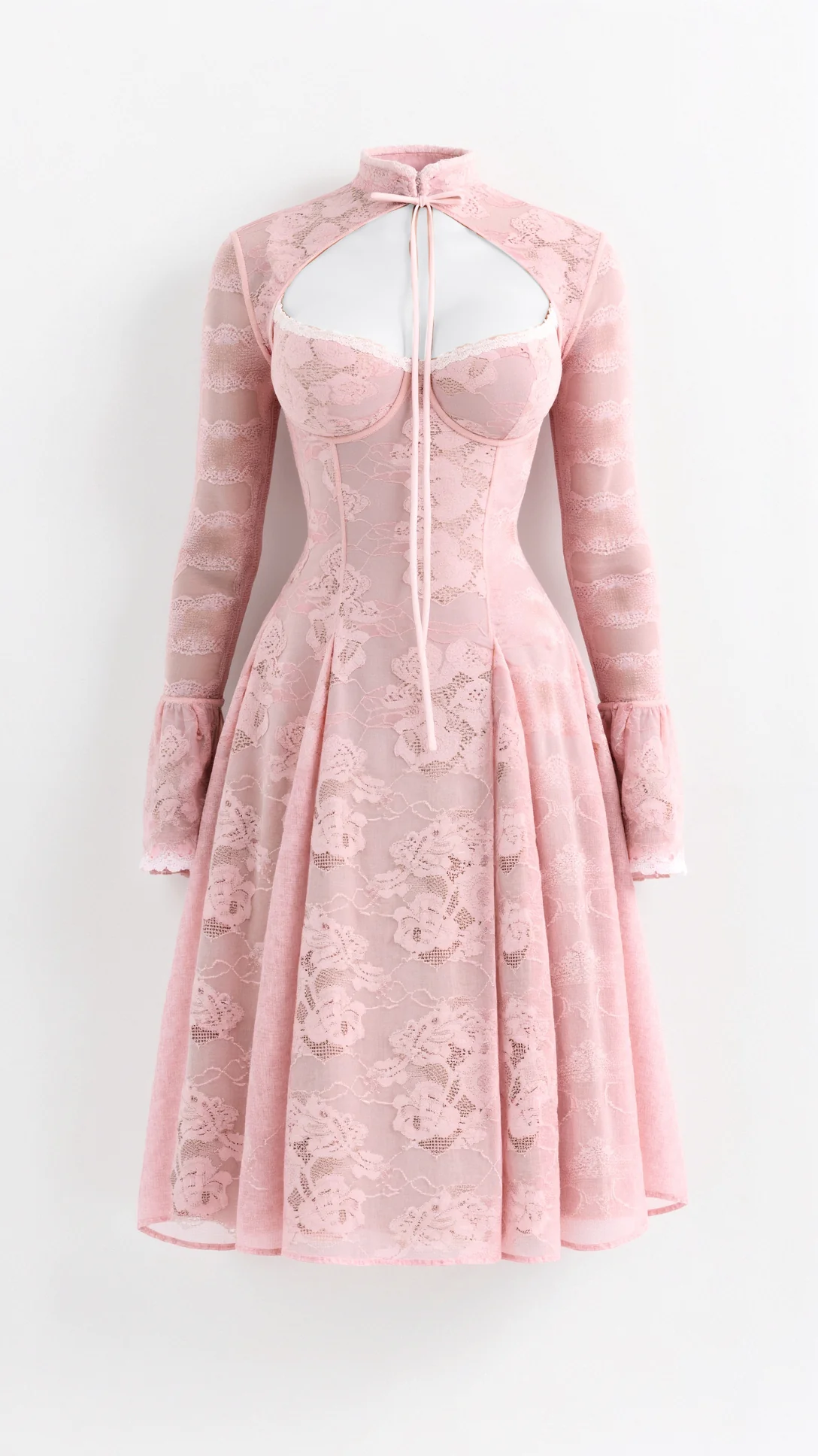 Helena Lace Mini Dress - Nurns