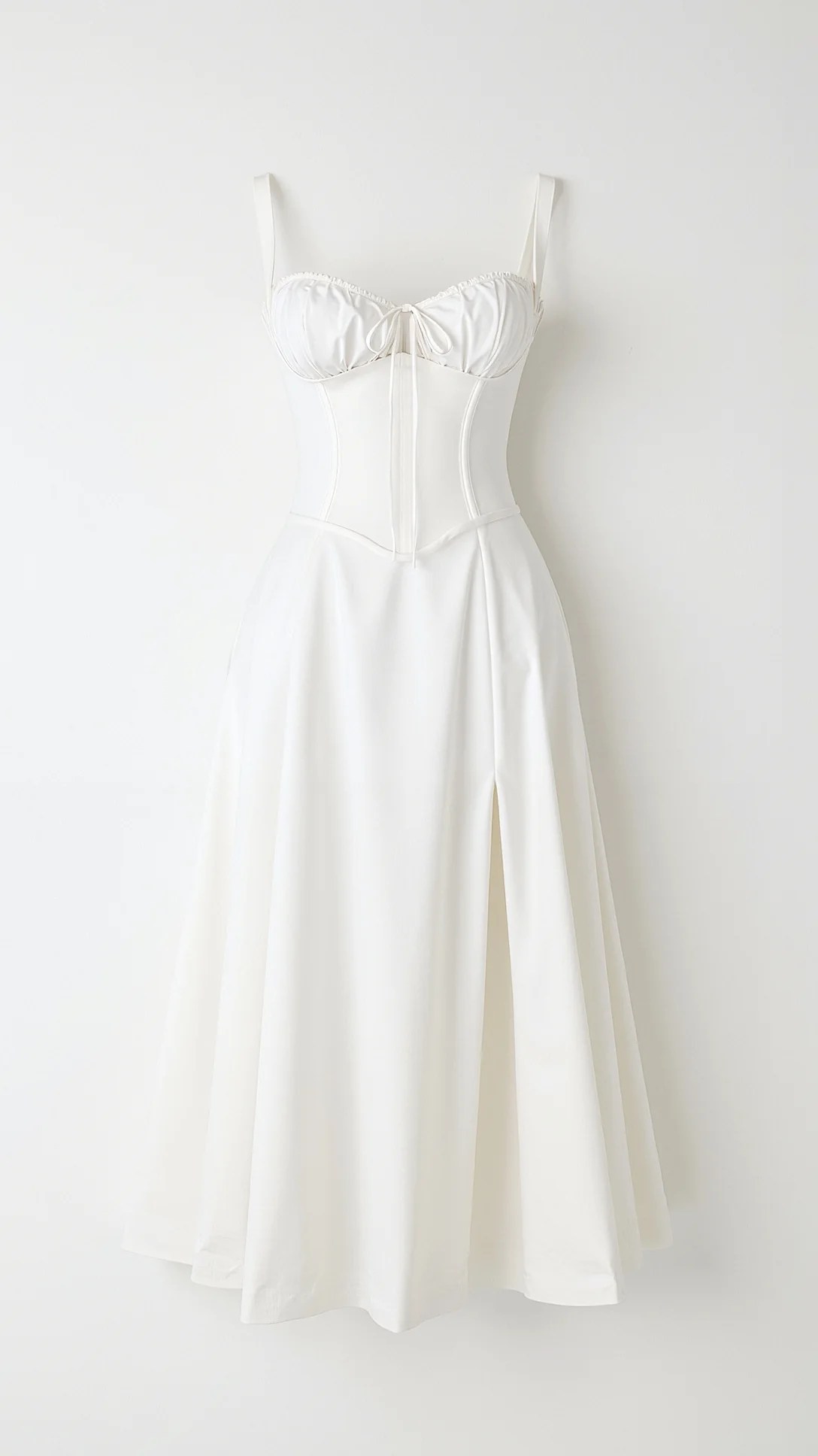 Jade Lace Up Midi Dress - Nurns