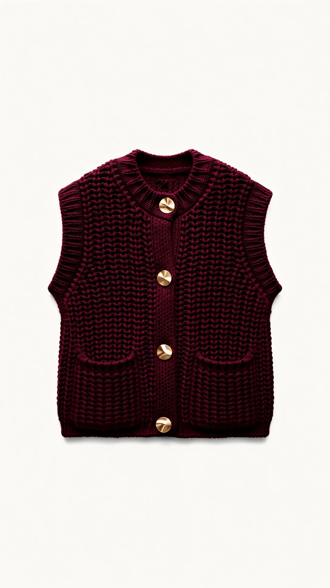 Philomena Knitted Waistcoat - Nurns