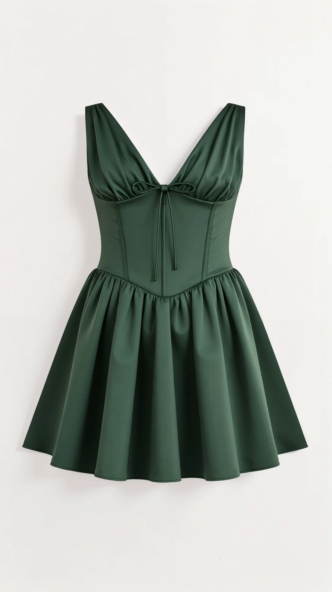 Seraphina Satin Mini Dress - Nurns