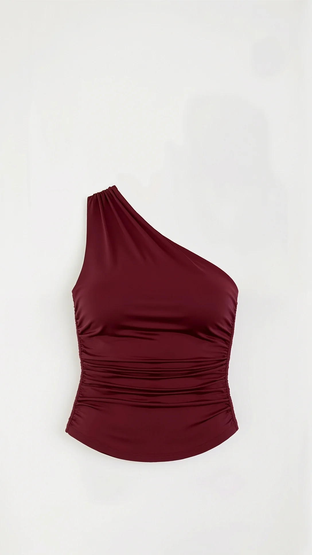 Briony Sleeveless One Shoulder Top - Nurns