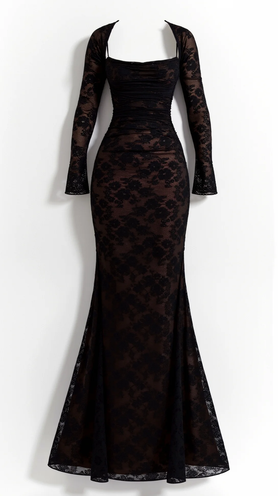 Nerissa Lace Maxi Dress - Nurns