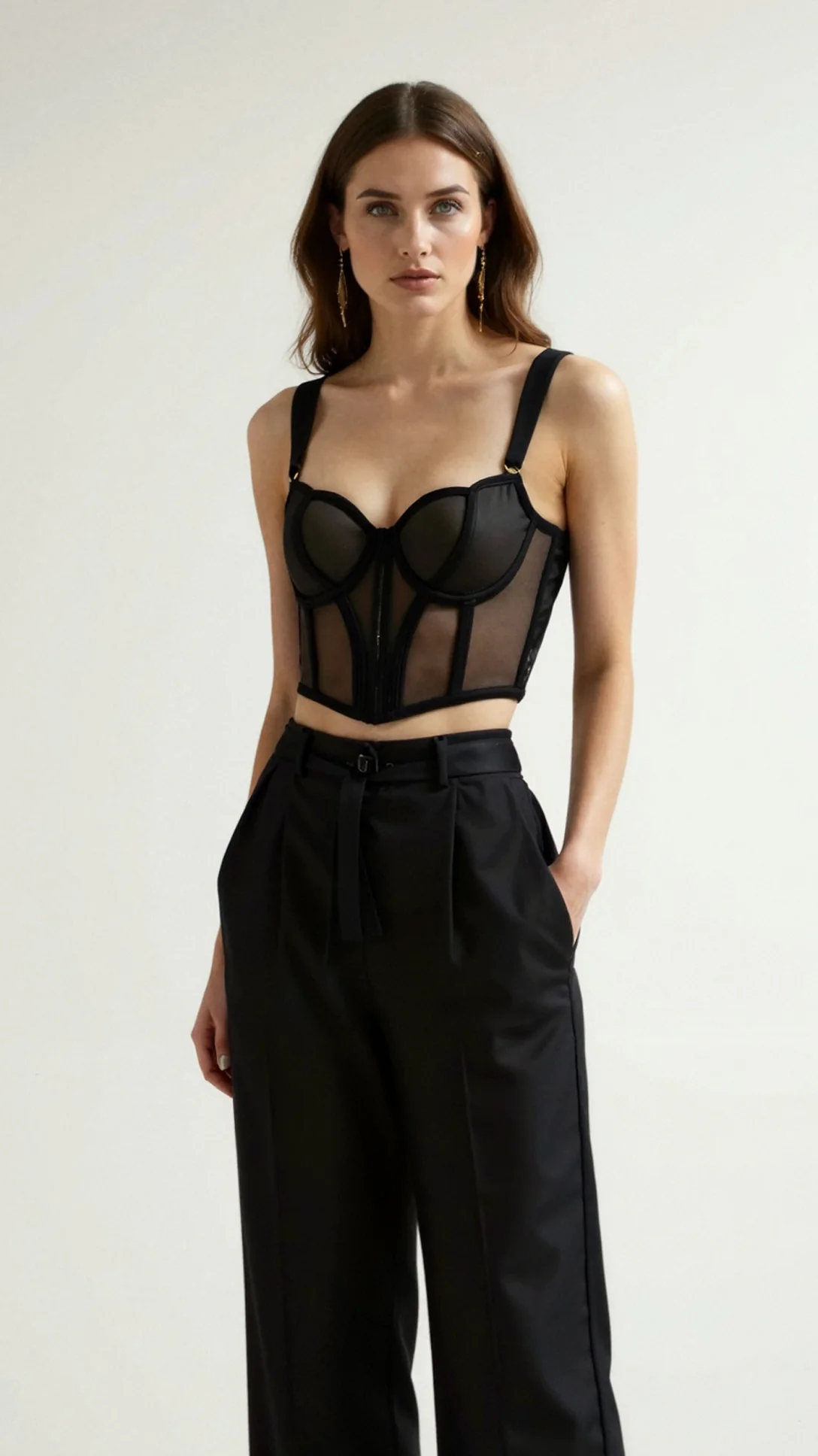 Penelope Corset Crop Top - Nurns