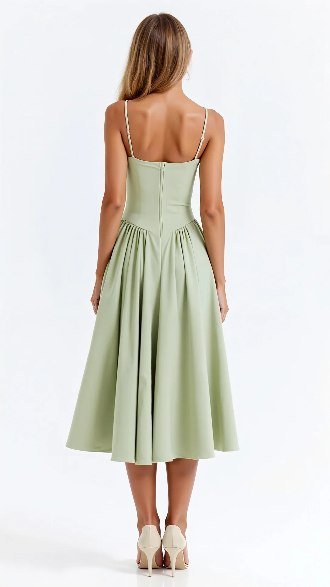 Odette Corset Midi Dress - Nurns