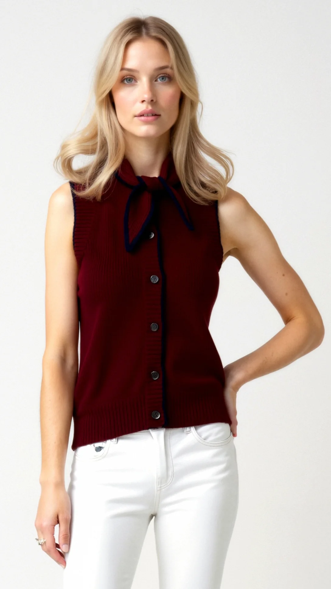 Blair Knitted Sweater Vest - Nurns