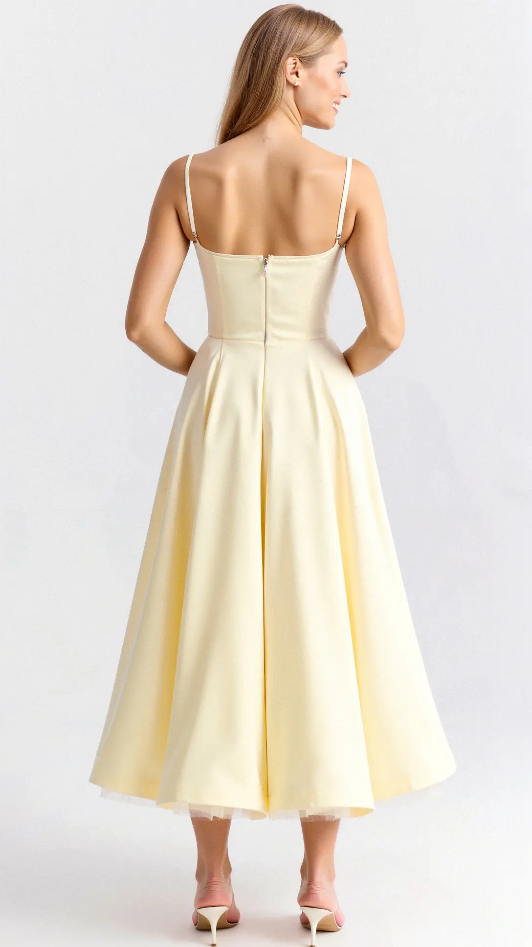 Isolde Tulle Midi Dress - Nurns