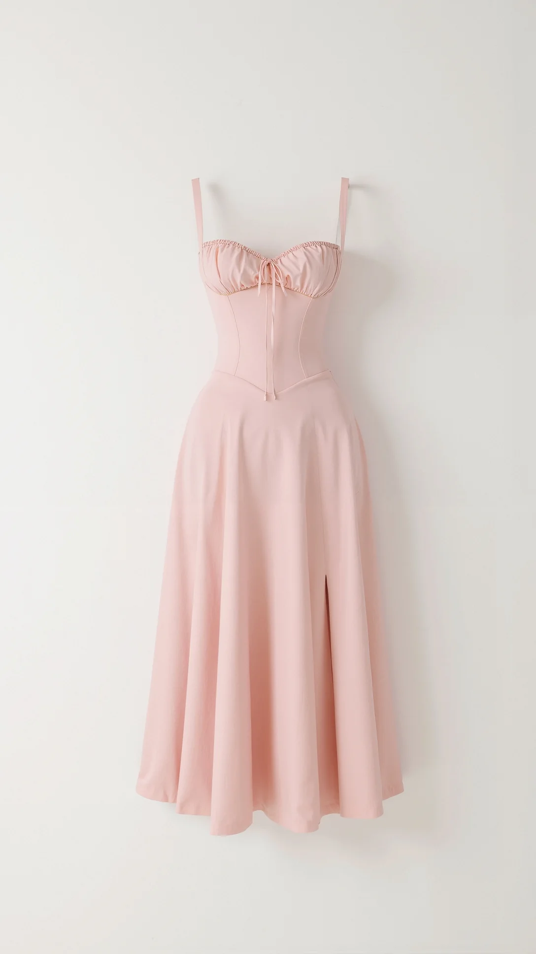 Jade Lace Up Midi Dress - Nurns