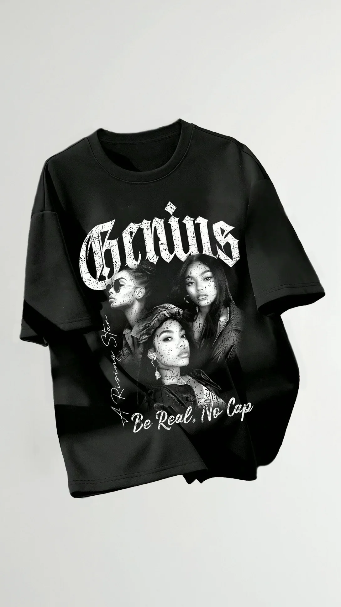 Jessamine Oversized Graphic T-Shirt - Nurns
