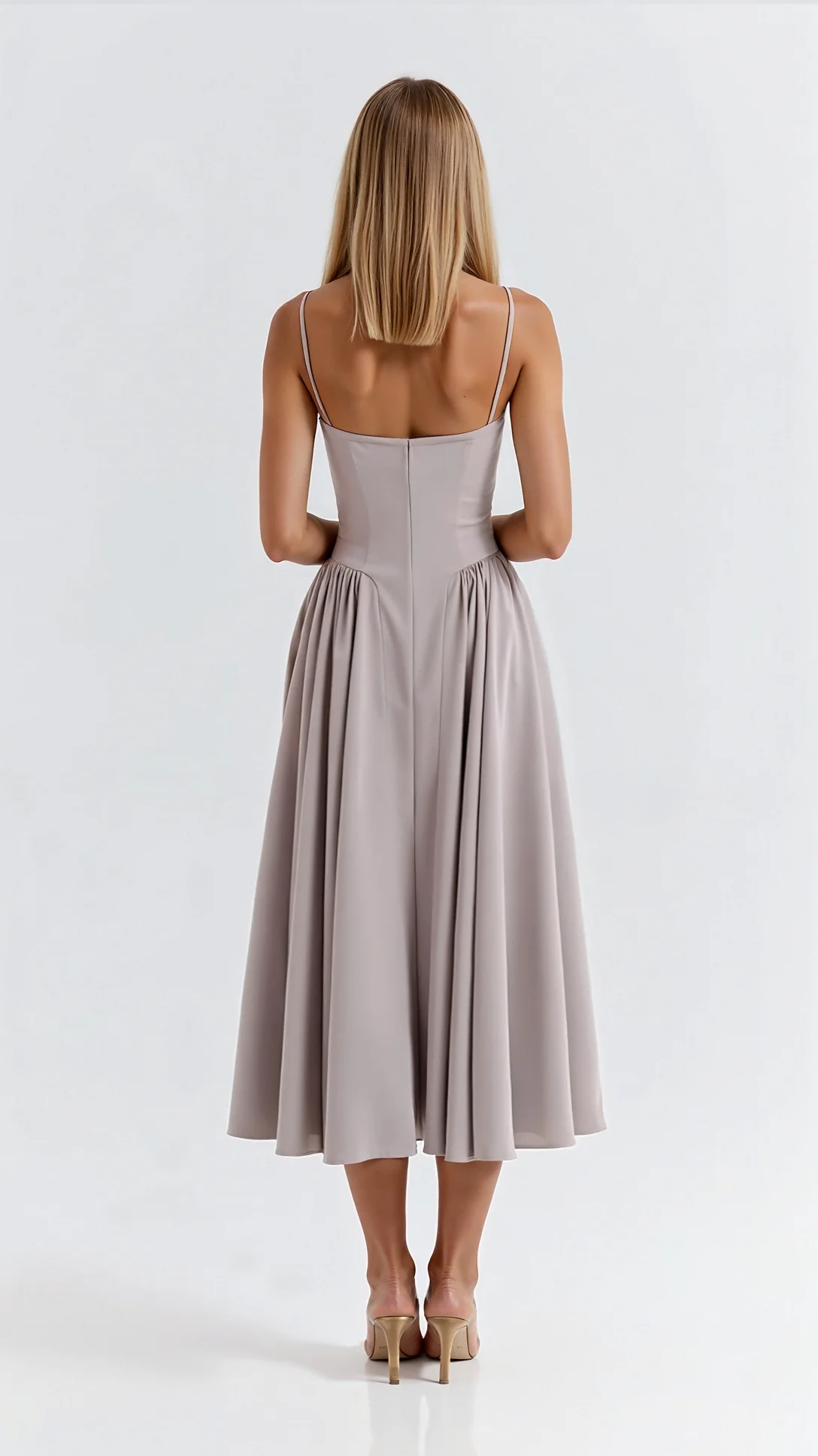 Odette Corset Midi Dress - Nurns