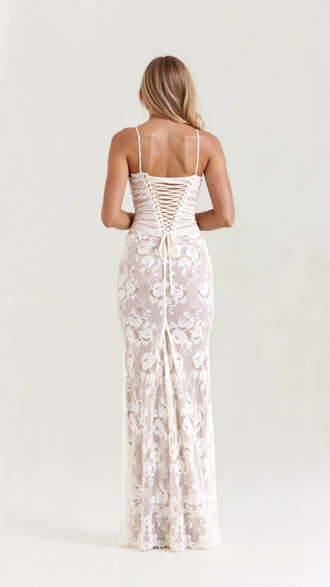 Nerissa Lace Maxi Dress - Nurns