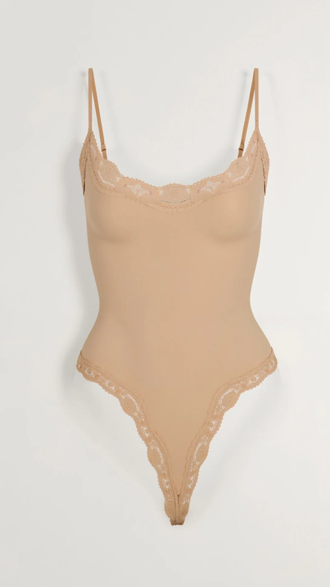 Seamless Lace Thong Bodysuit - Nurns