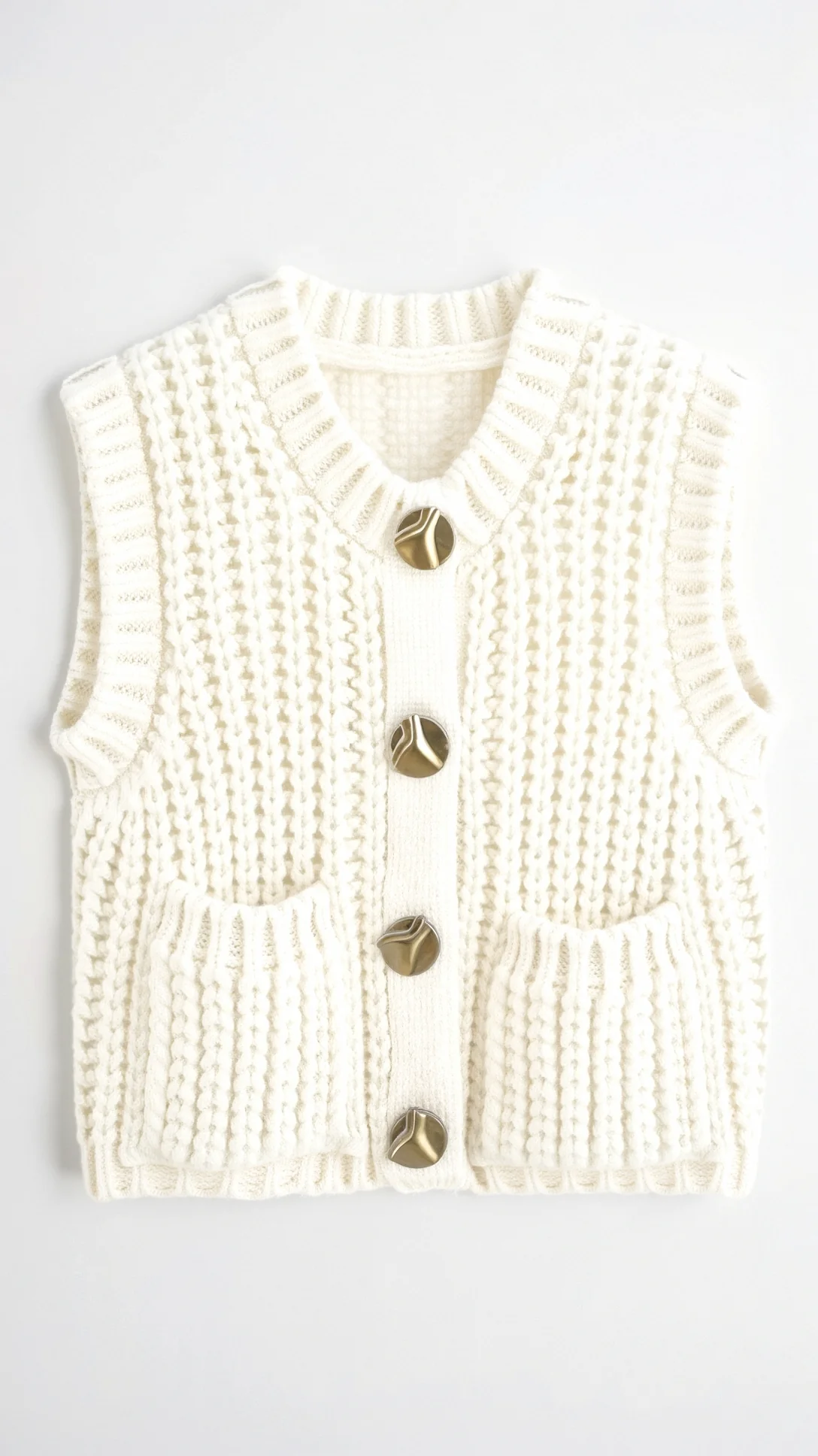 Philomena Knitted Waistcoat - Nurns