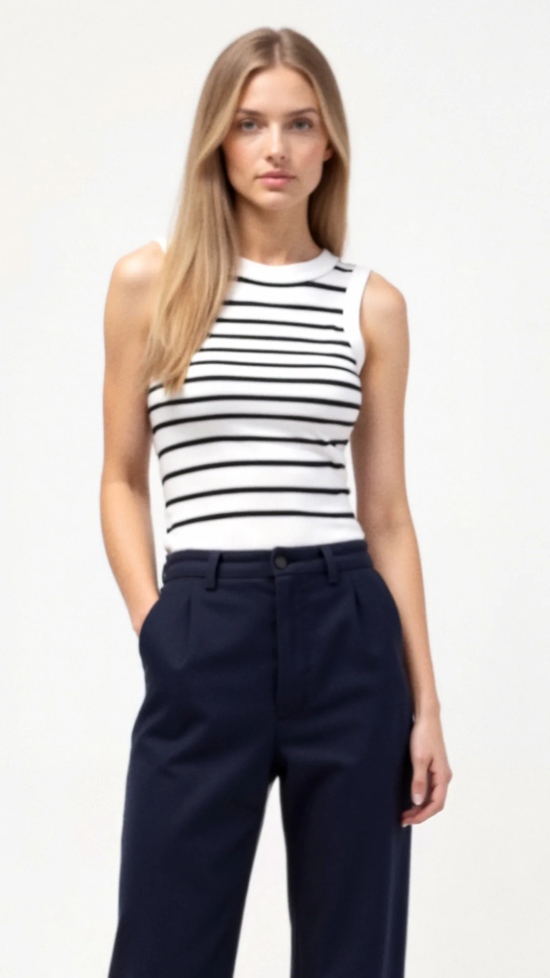 Heloise Striped Tank Top - Nurns