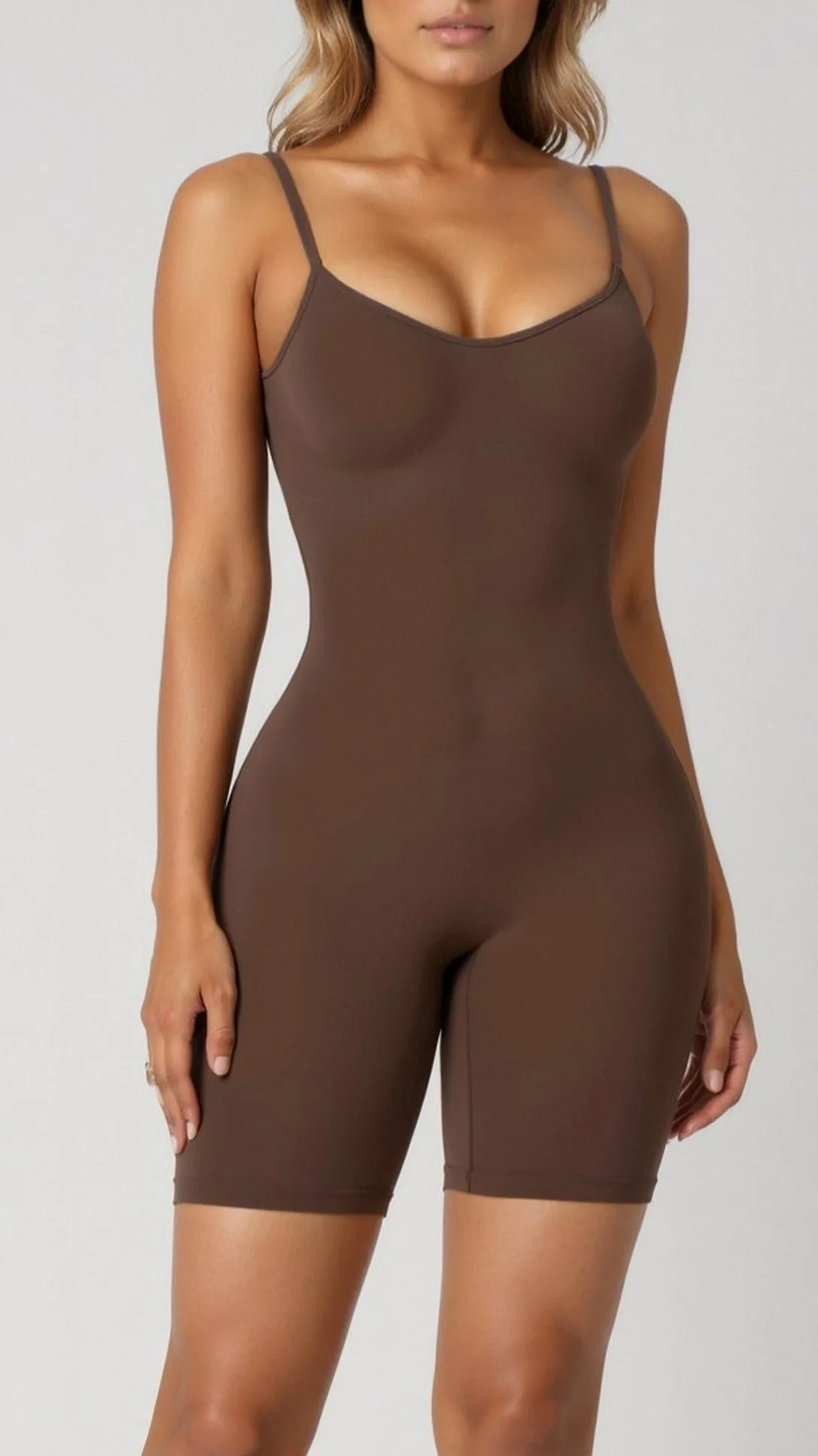 Core Sculpting Mid Thigh Bodysuit - Nurns