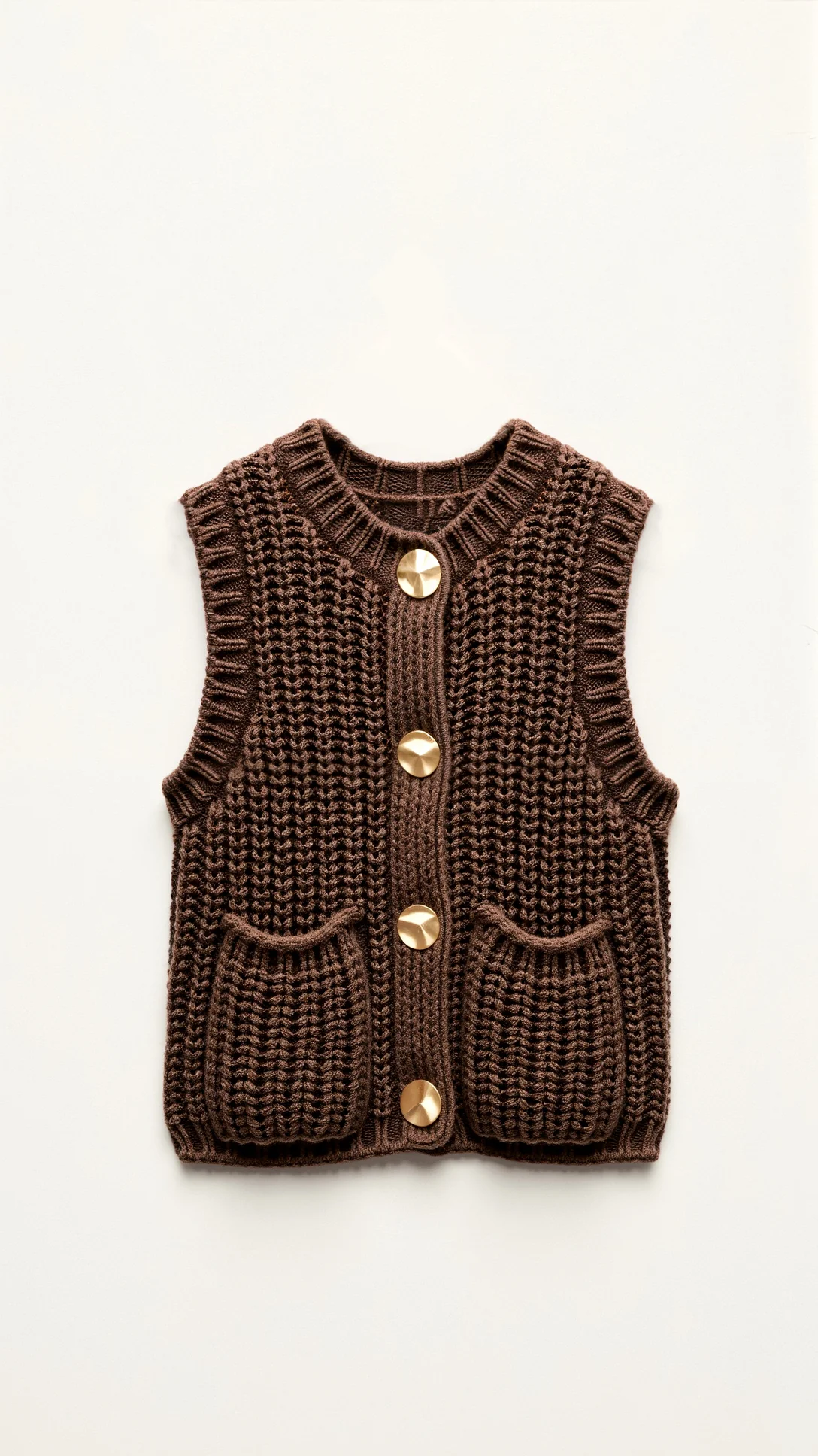 Philomena Knitted Waistcoat - Nurns