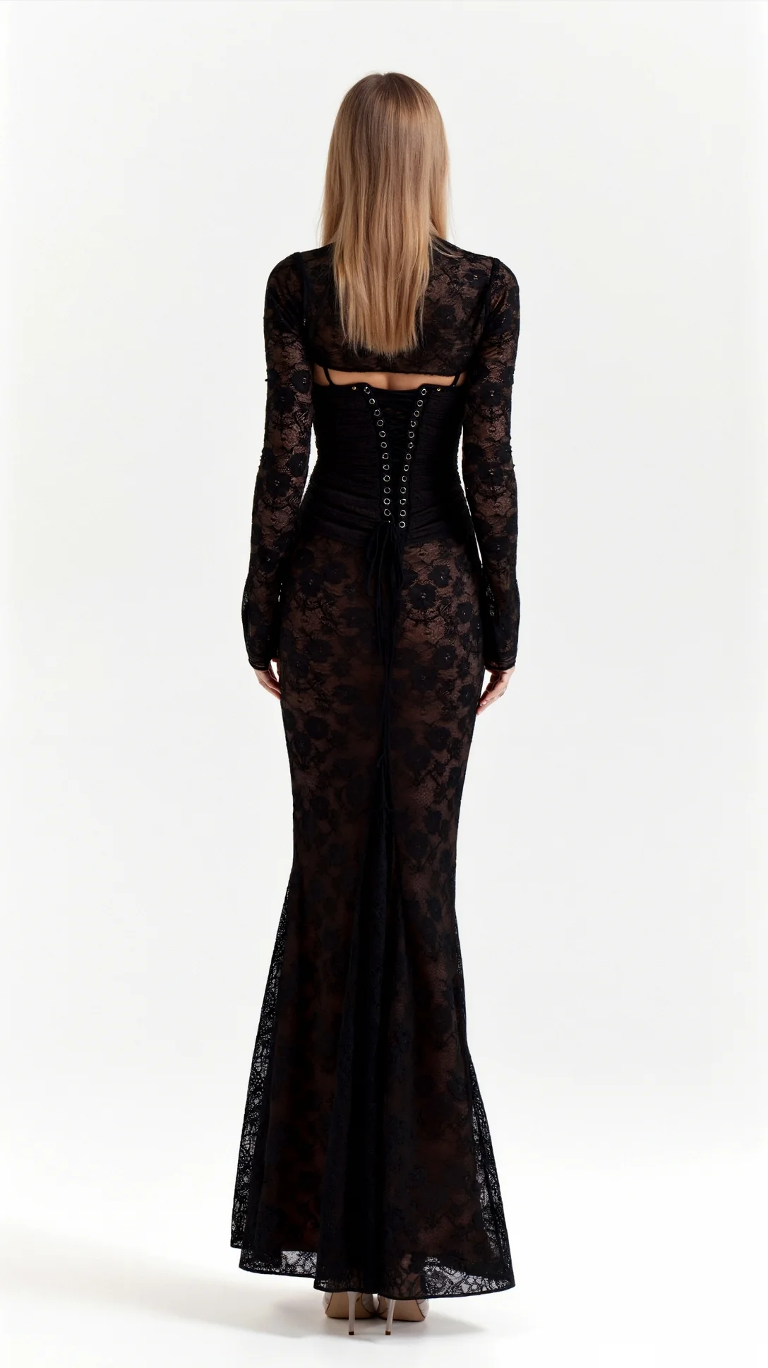 Nerissa Lace Maxi Dress - Nurns
