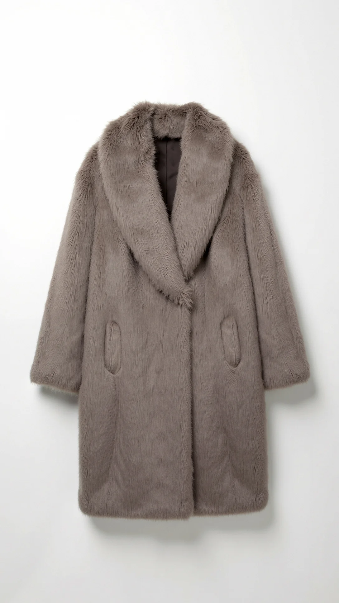 Narcissa Long Faux Fur Jacket - Nurns