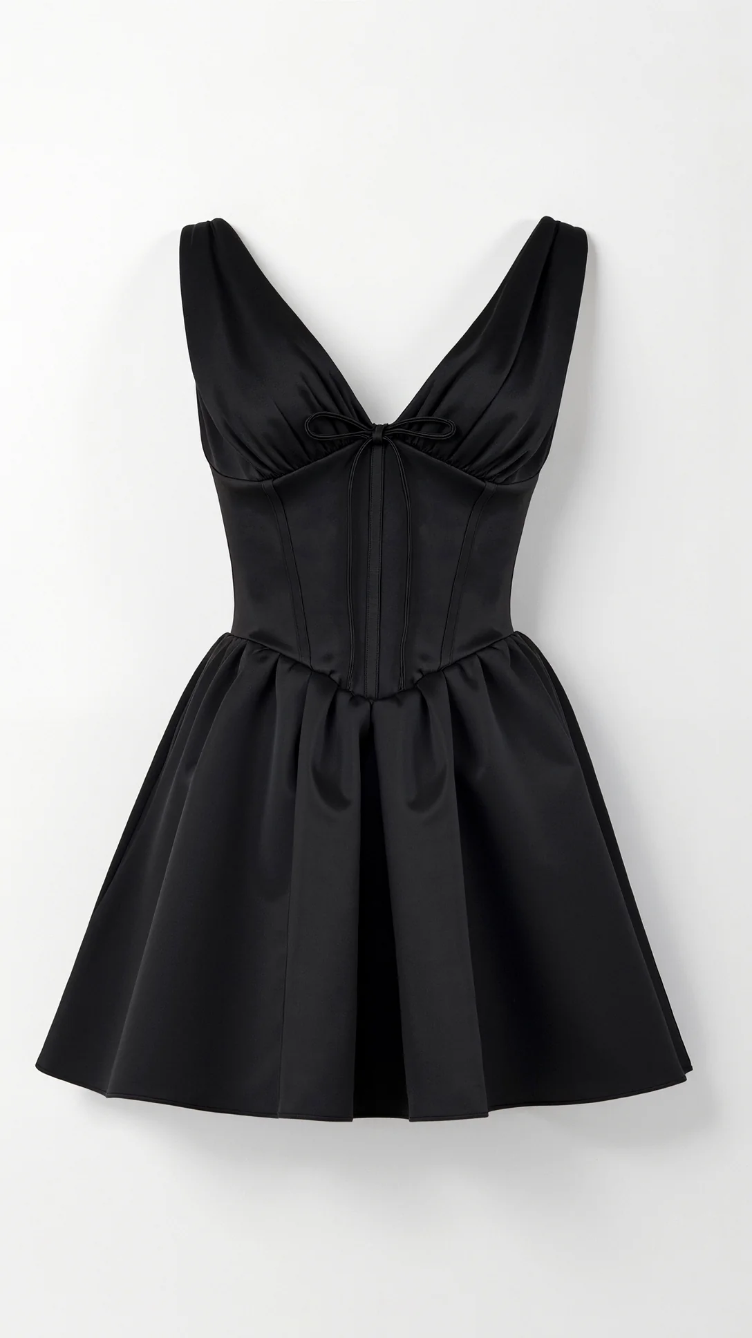 Seraphina Satin Mini Dress - Nurns