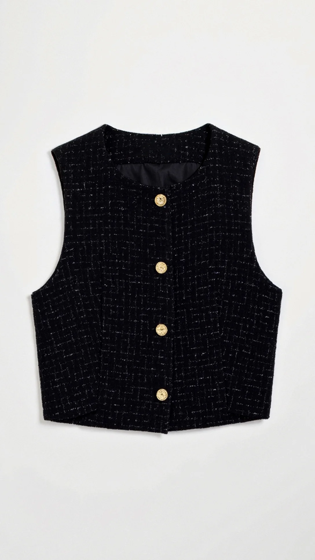 Kyrenia Cropped Waistcoat - Nurns