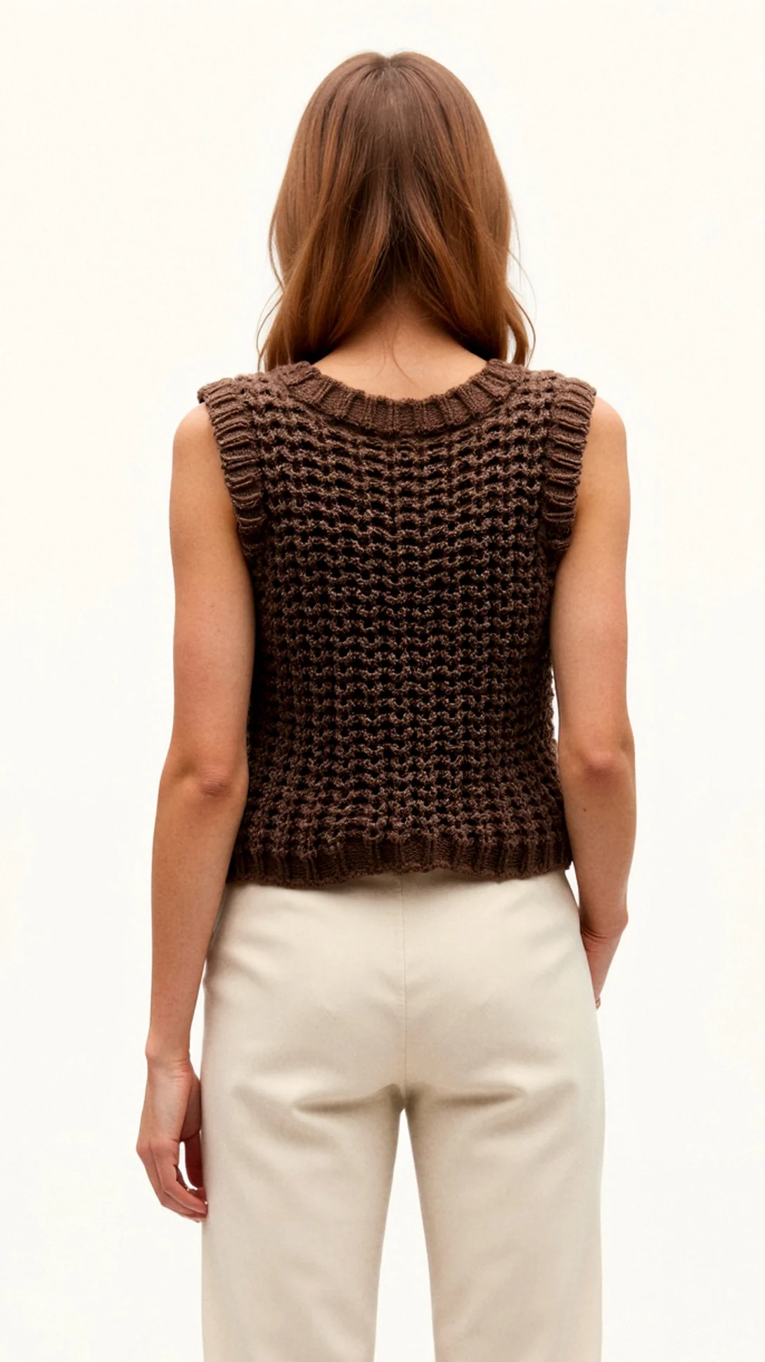 Philomena Knitted Waistcoat - Nurns