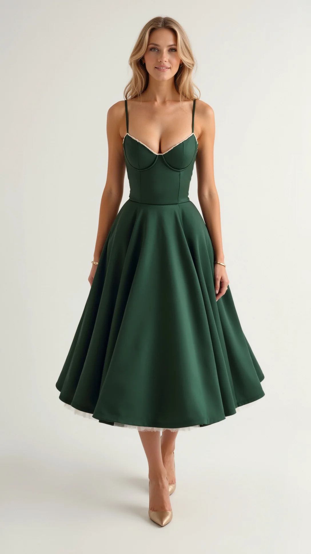 Isolde Tulle Midi Dress - Nurns