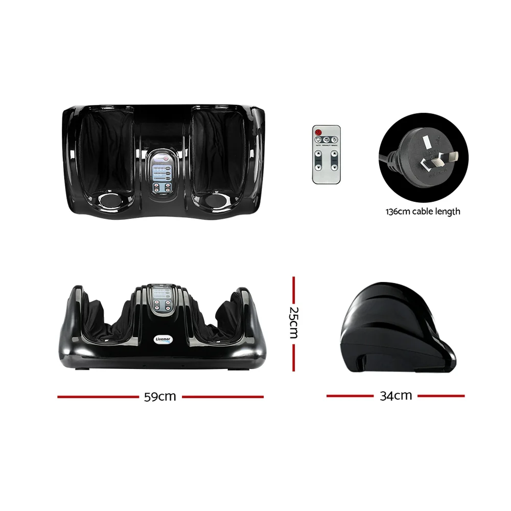 48W Foot Massager - Black - Nurns