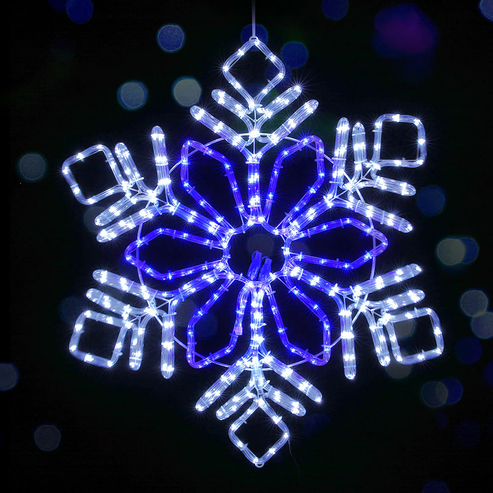 0.82M Christmas Lights 304 LED Snow Motif Light Decorations - Nurns