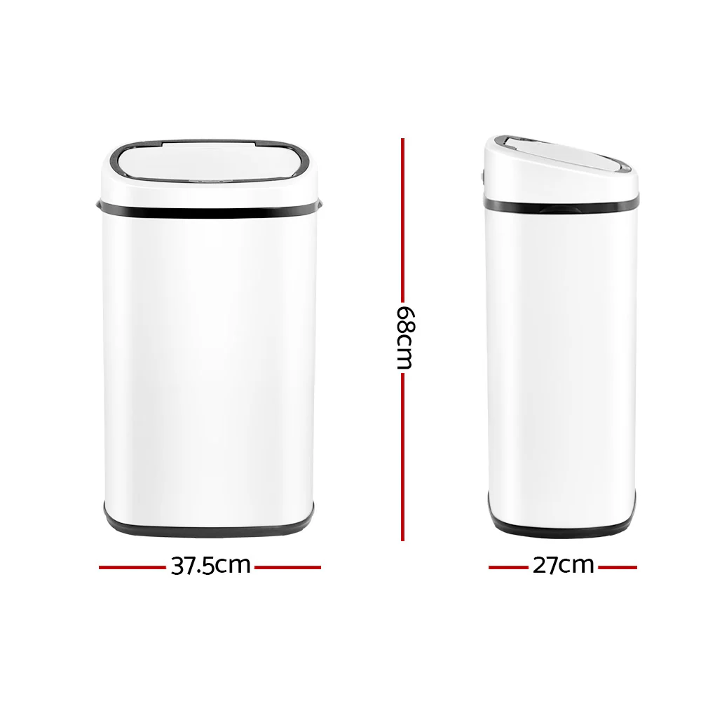 58L Sensor Bin White - Nurns