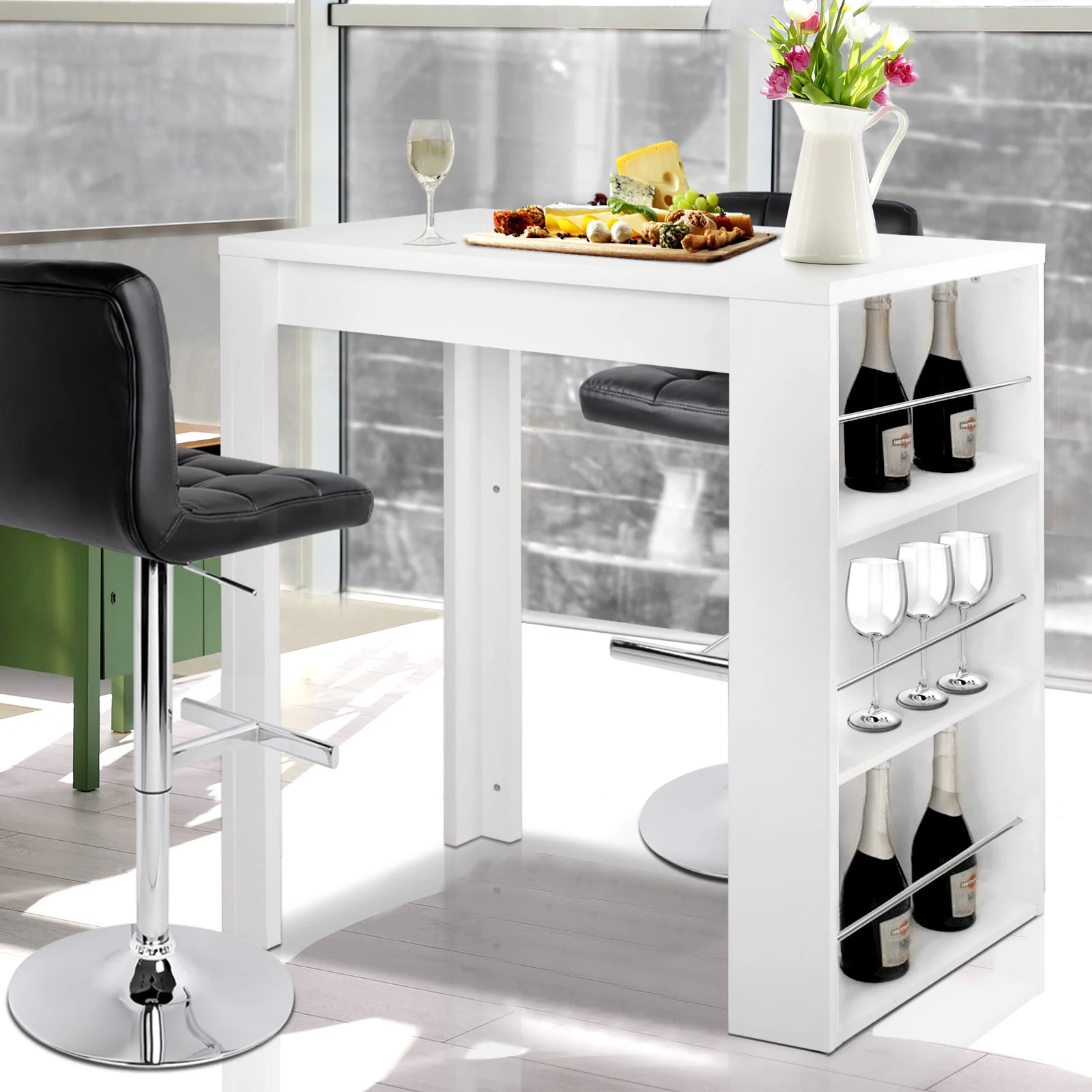3 Level Storage Bar Table - Nurns