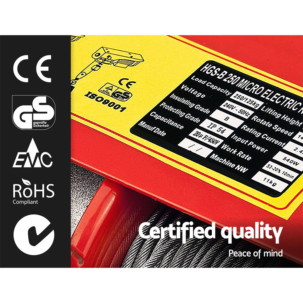 510w Electric Hoist winch - Nurns