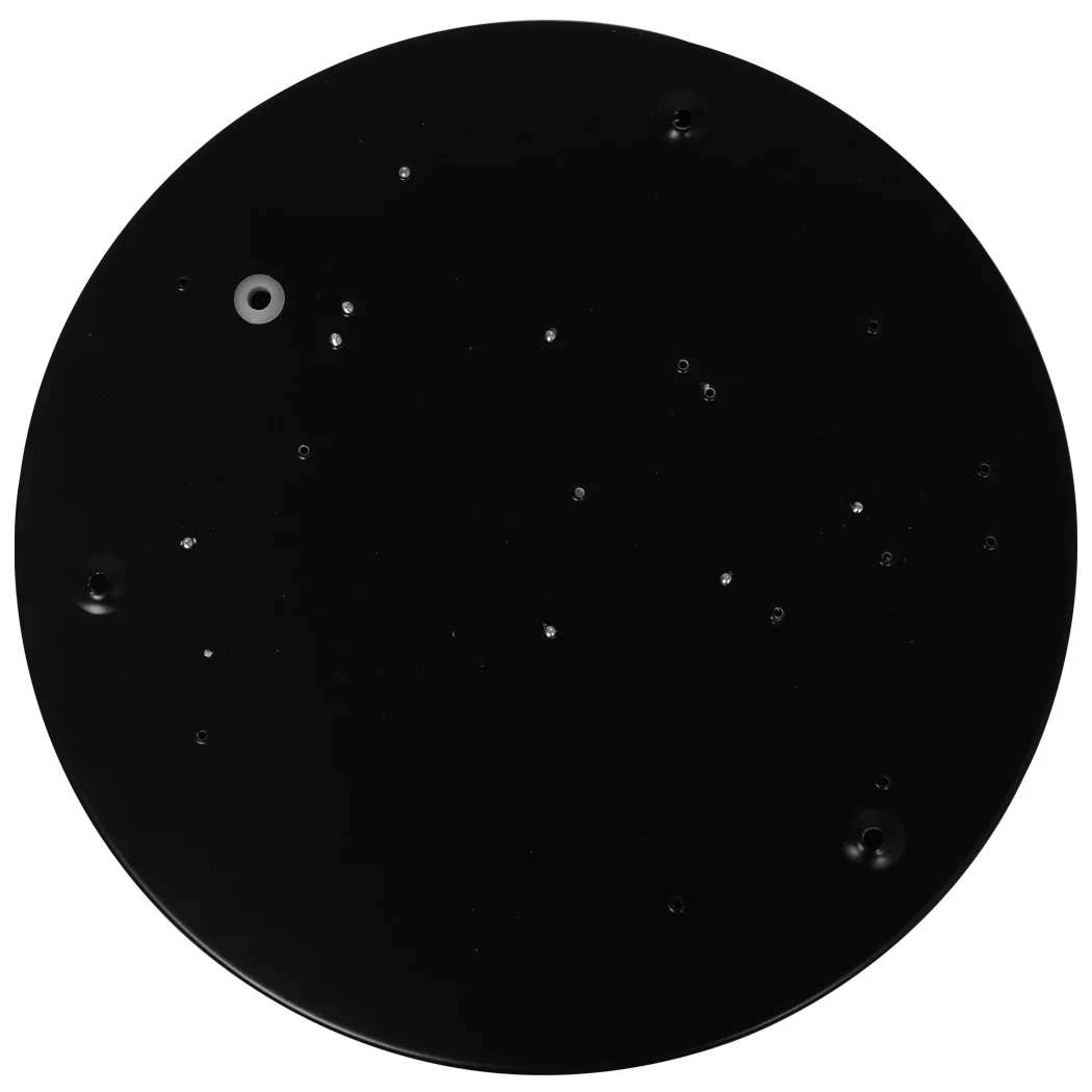 3-Colour Ultra-Thin 5cm Led Ceiling Light Modern Surface Mount 60W - Black - Nurns