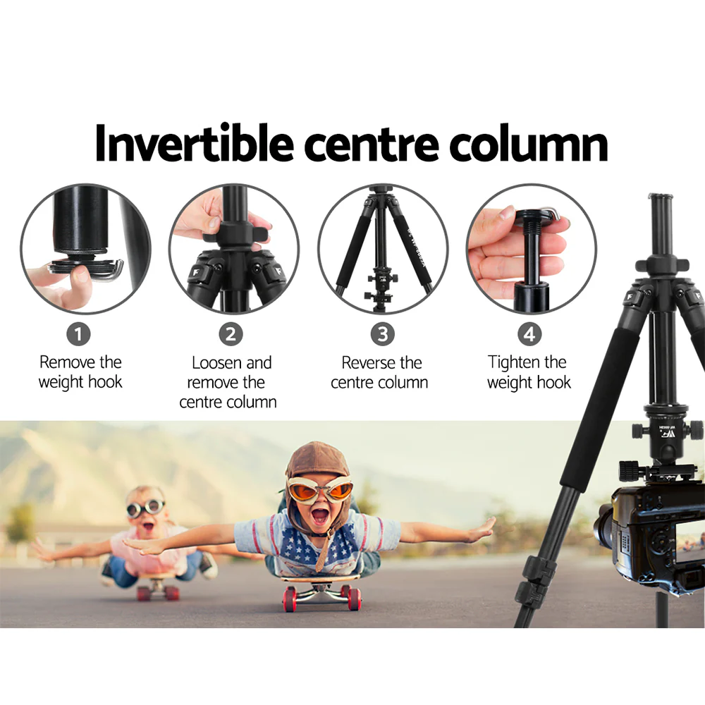 173cm Professional Ball Head Tripod Digital Camera - Nurns