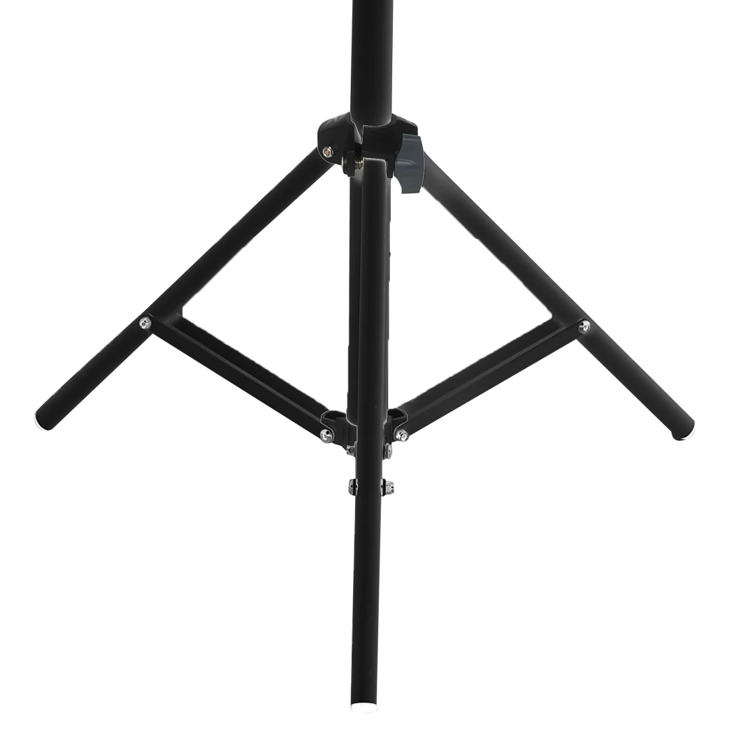 12'' LED Ring Light with Tripod Stand Phone Holder Dimmable Selfie Studio Lamp Black - Nurns