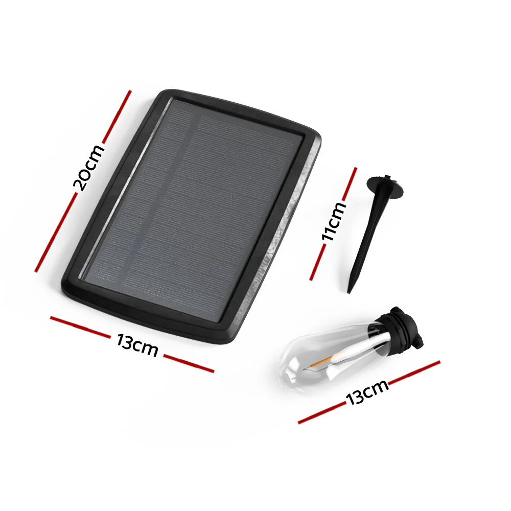 41m Solar Festoon Lights Outdoor LED String Light Xmas Party Decorations - Nurns