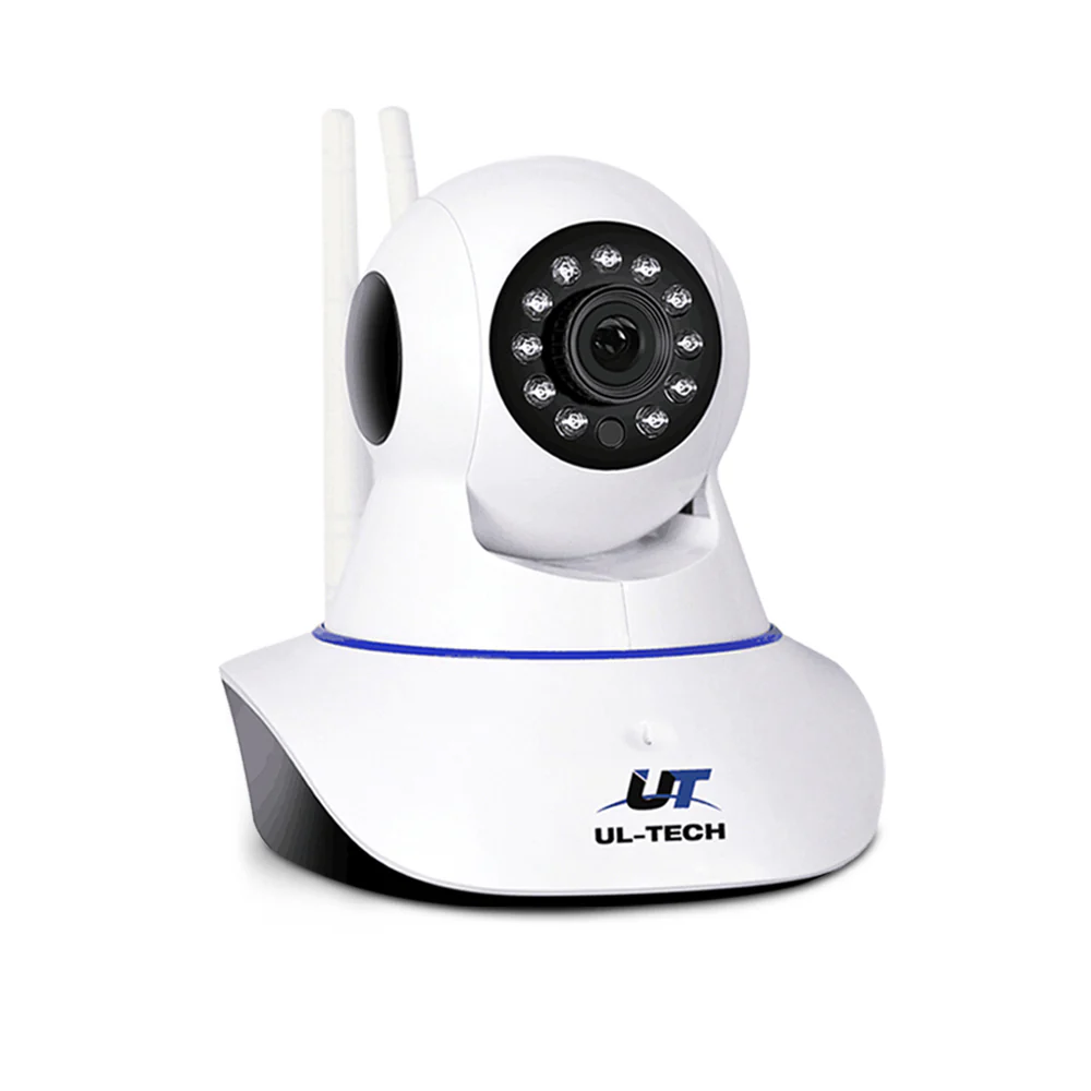 1080P Wireless IP Camera Security WIFI Cam White - Nurns