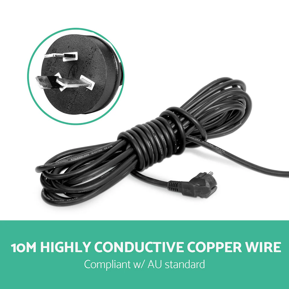 2000W Submersible Dirty Water Pump Bore Tank Well Steel Automatic - Nurns