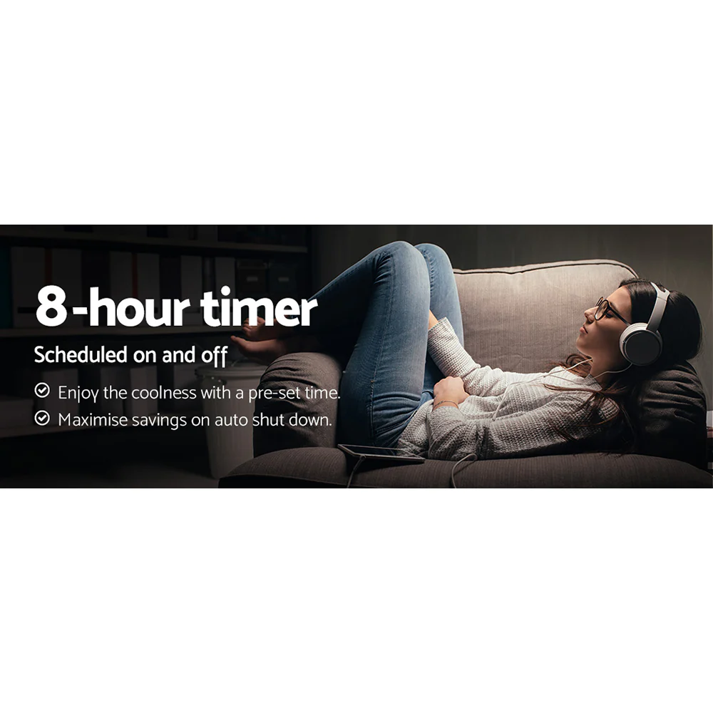 52'' Ceiling Fan AC Motor 4 Blades with Remote - White - Nurns