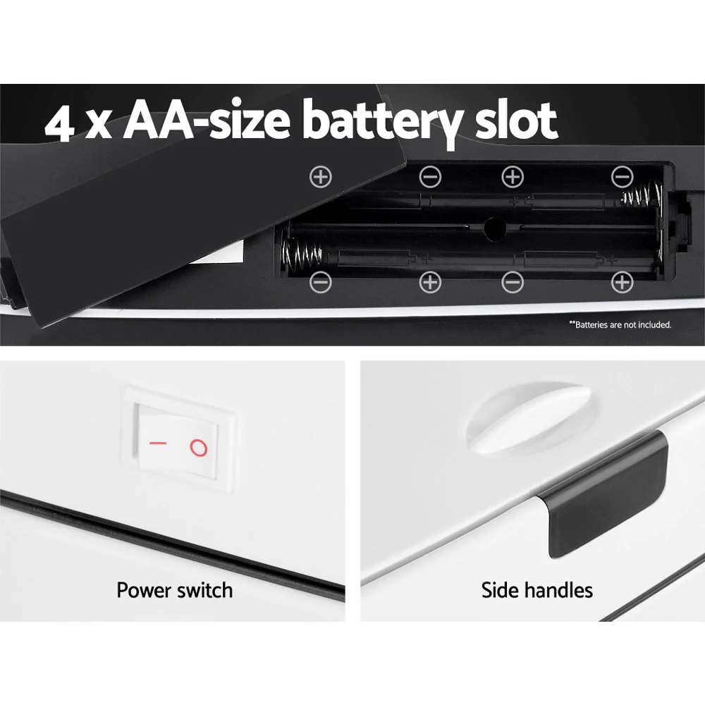45L Sensor Bin White - Nurns