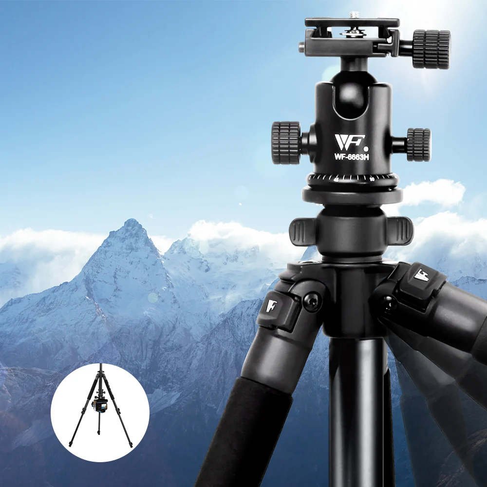 173cm Professional Ball Head Tripod Digital Camera - Nurns